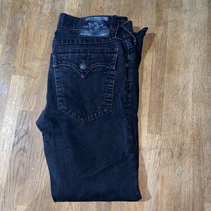 Vintage True Religion Jeans - Ricky - Black - Size 33 - Made in USA